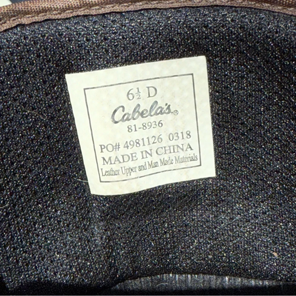 Cabelas  Hunting Boots Size 6  1/2 D Women’s - Picture 9 of 15